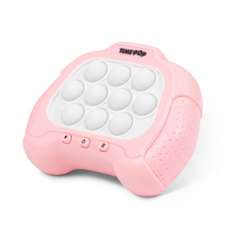 TIME POP LIGHT UP PUSH POPPER GAME PINK