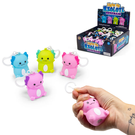 AXOLOTL LIGHT UP KEYCHAIN