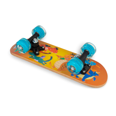 DRAGONS SKATEBOARD WITH FLASHING WHEELS 17 INCH