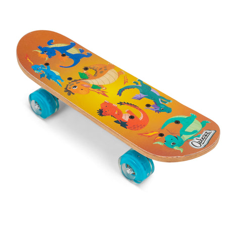 DRAGONS SKATEBOARD WITH FLASHING WHEELS 17 INCH