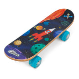 SPACE SKATEBOARD WITH FLASHING WHEELS 17 INCH