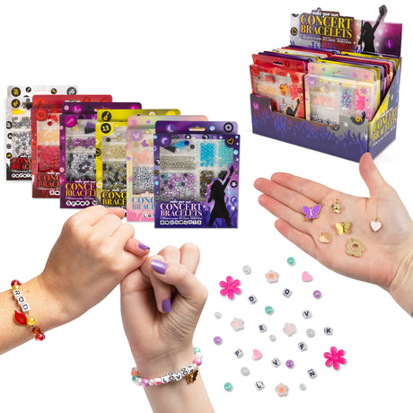 CONCERT BRACELETS - MEDIUM BOX ASSORTMENT IN CDU
