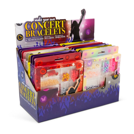 CONCERT BRACELETS - MEDIUM BOX ASSORTMENT IN CDU
