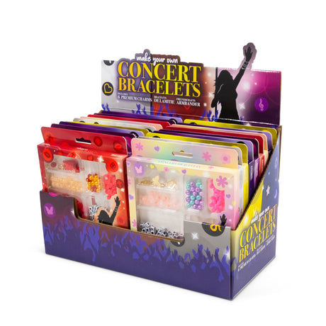 CONCERT BRACELETS - MEDIUM BOX ASSORTMENT IN CDU