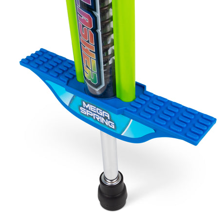 GO LIGHT UP POGO STICK BLUE 89CM