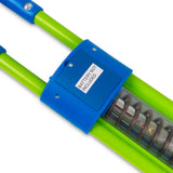 GO LIGHT UP POGO STICK BLUE 89CM