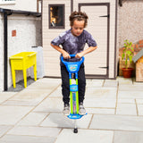 GO LIGHT UP POGO STICK BLUE 89CM