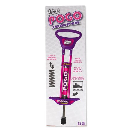 PINK PURPLE POGO STICK 89CM