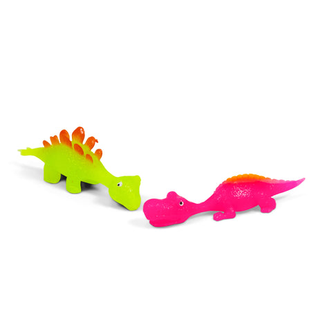 STICKY SLINGSHOT DINOSAURS - 2PK