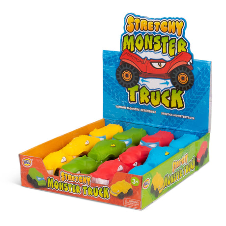 STRETCHY SAND MONSTER CARS