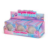 LIQUID GLITTER FIDGET SPINNER