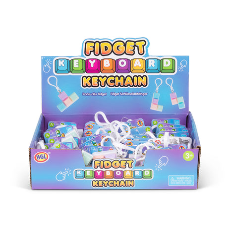 FIDGET KEYBOARD KEYCHAIN