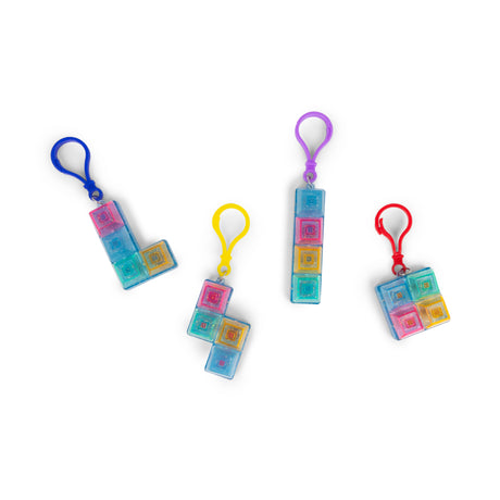 GLITTER CLICKER KEYCHAIN