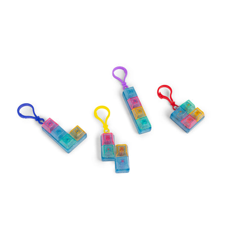 GLITTER CLICKER KEYCHAIN
