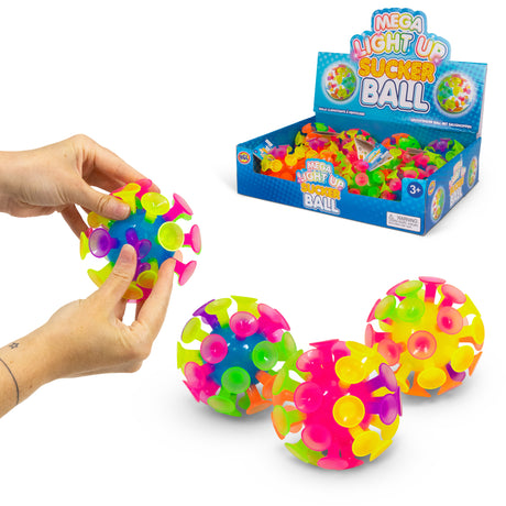 MEGA LIGHT UP SUCKER BALL