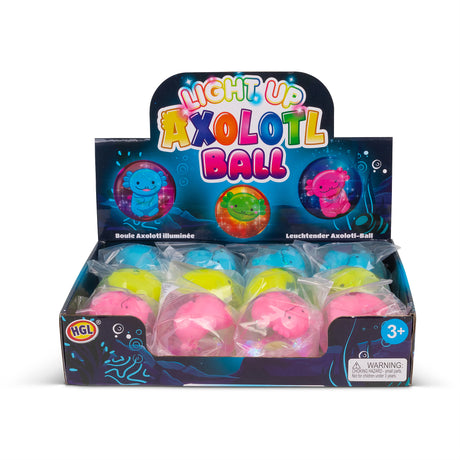 FLASHING AXOLOTL WATER BALL