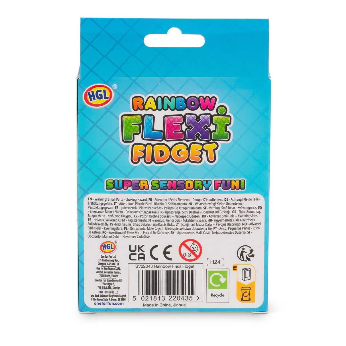 FLEXI FIDGET RAINBOW