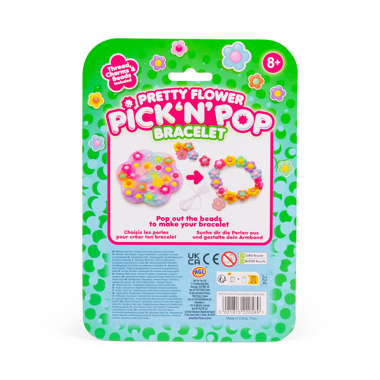 PICK N POP BRACELETS PRETTY FLOWER