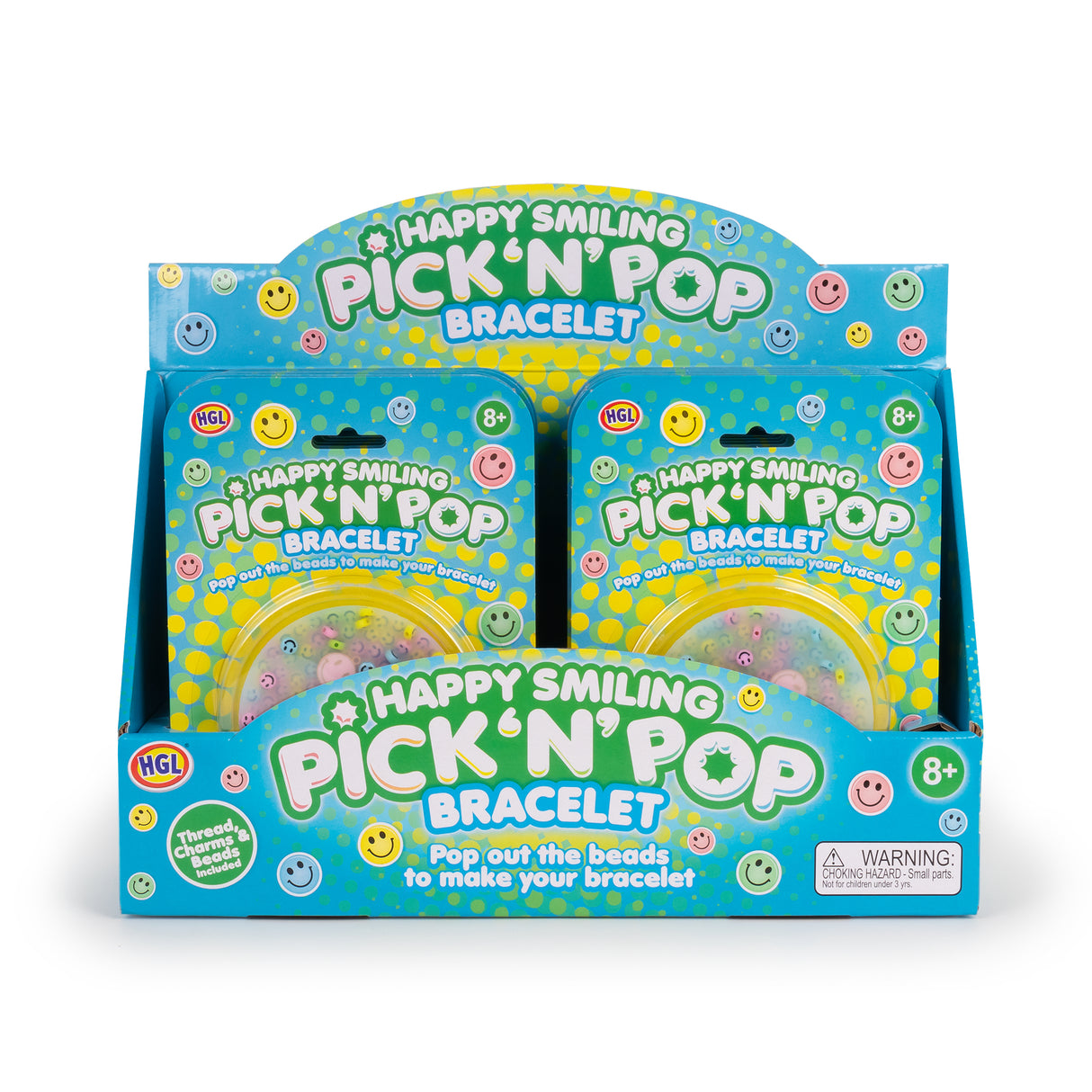 PICK N POP BRACELETS HAPPY SMILING