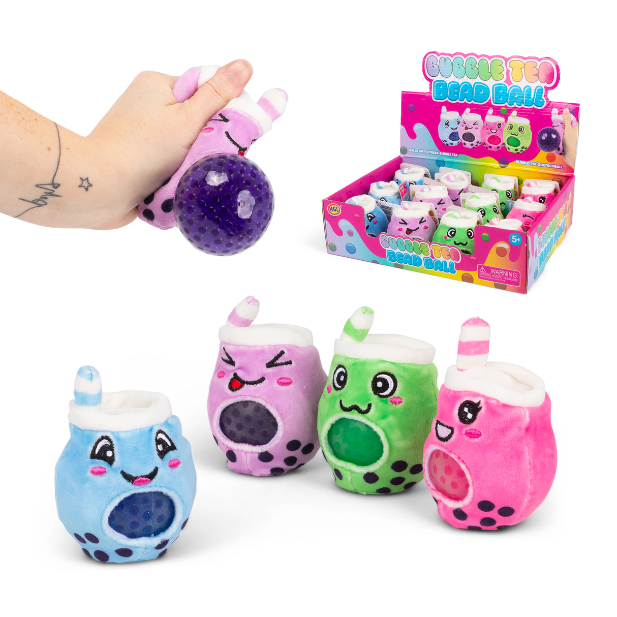 BUBBLE TEA SQUISHY BEAD BALL