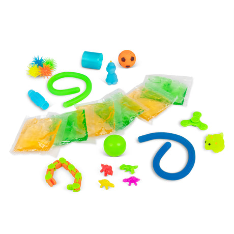 DINOSAUR SENSORY SQUISHY SLIME SET