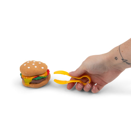 MAKE YOUR OWN BURGER SLIME AND PUTTY