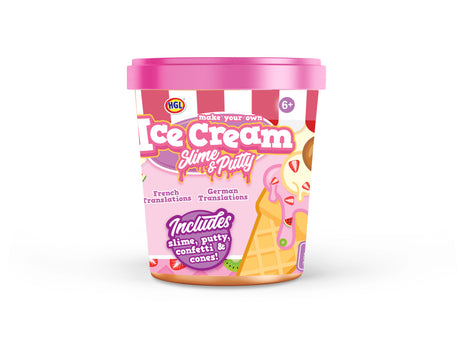 MAKE YOUR OWN ICE CREAM SLIME AND PUTTY