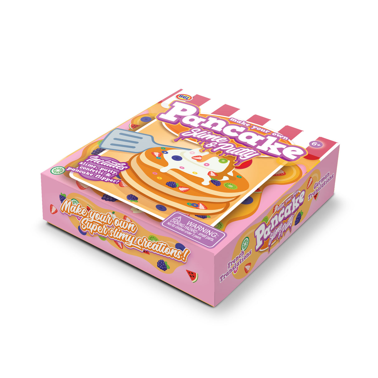 MAKE YOUR OWN PANCAKE SLIME AND PUTTY