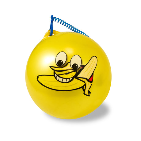 SMELLY BALL WITH SPIRAL KEYCHAIN