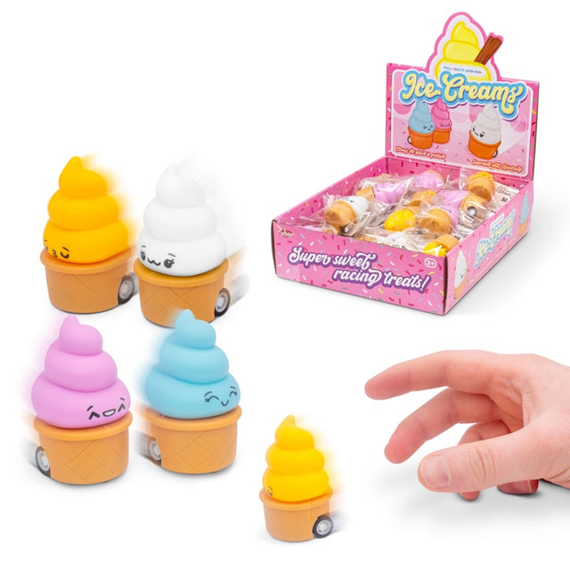 PULL BACK & GO ICE CREAMS