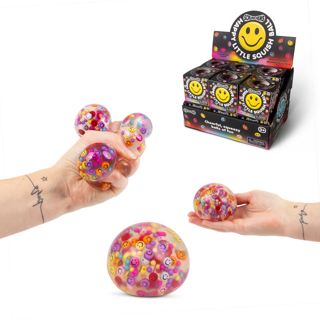 SCRUNCHEMS THE HAPPY LITTLE SQUISH BALL
