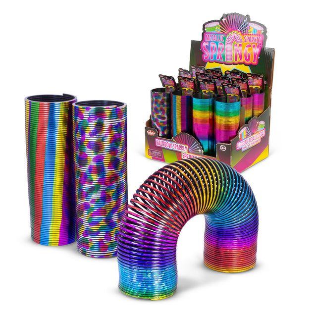 METALLIC SPARKLY SPRINGY