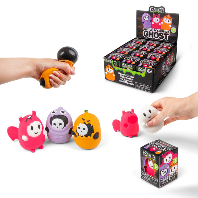SCRUNCHEMS SWITCH ‘N’ SQUEEZE GHOST