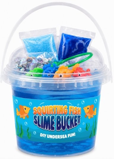 SQUISHY FISH SLIME BUCKET