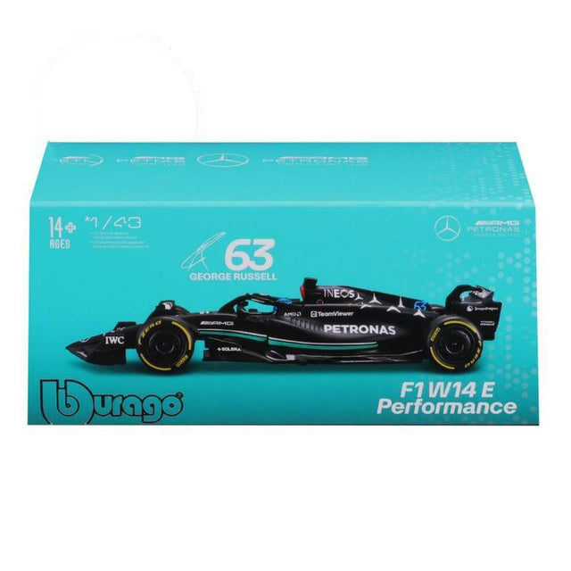 1:43 F1 MB W14 2023 WITH HELMET RUSSELL