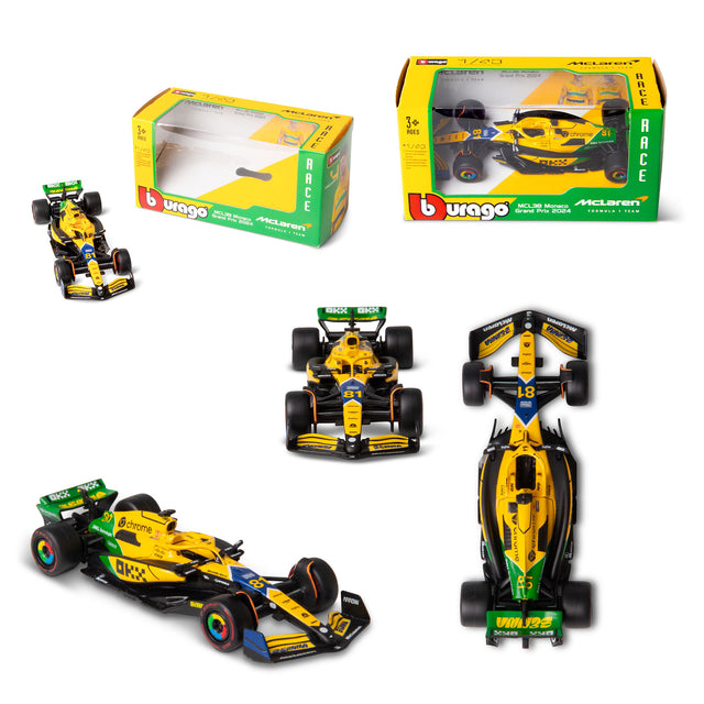 1:43 F1 MCLAREN MCL38 2024 PIASTRI - SENNA LIVERY