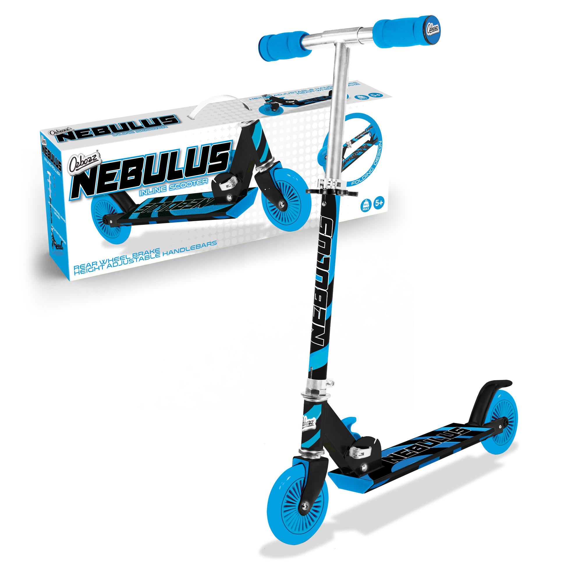 Nebulus Scooter Black Blue