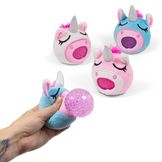 UNICORN PLUSH BEAD BALL