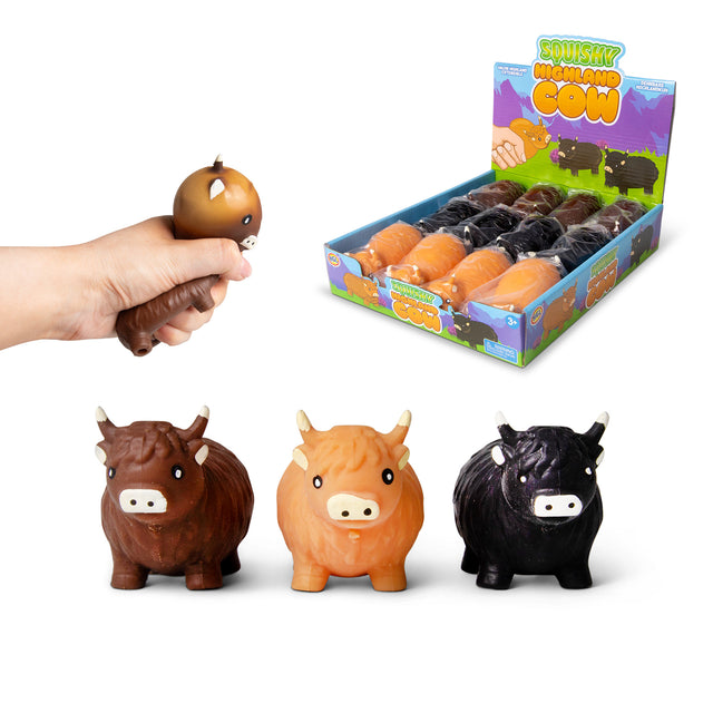 SQUISHY HIGHLAND COW